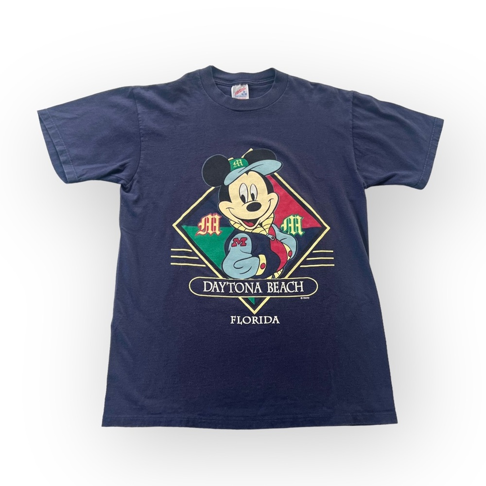 Vintage 1990s Disney Mickey Daytona Beach T-shirt